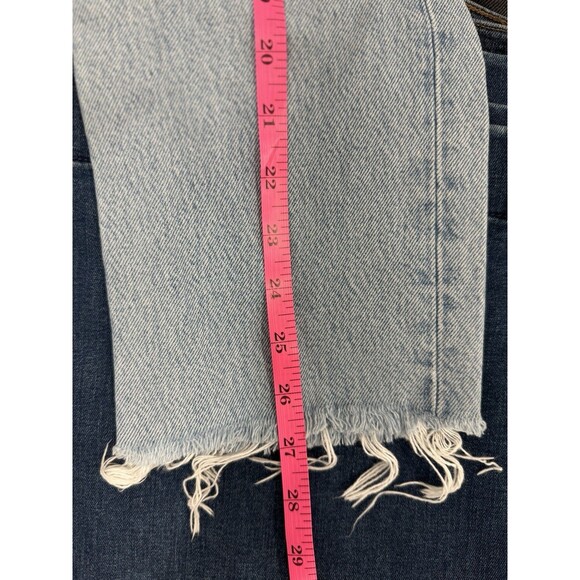 Reformation Jeans Cynthia High Rise Straight Cropped Jeans Sz 23x27 - Picture 9 of 9